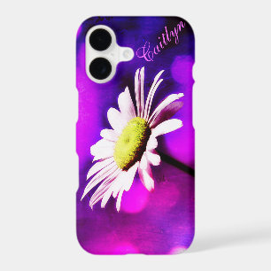 Pink N Amethyst Daisy case *Personalized*