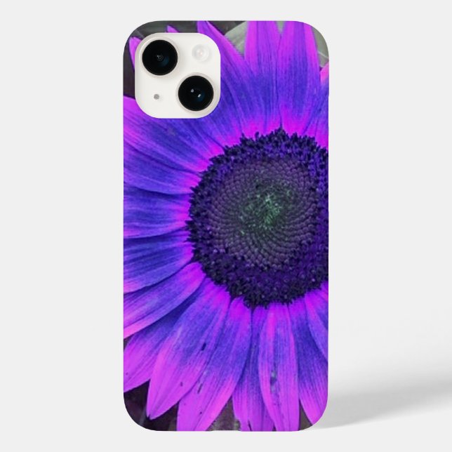 Pink N Purple Sunflower  Case-Mate iPhone Case (Back)