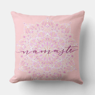 Pink Namaste Pillow