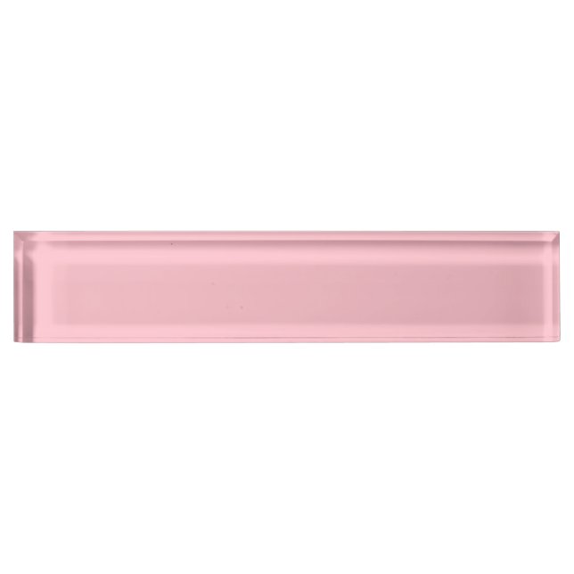 Pink Nameplate (Front)