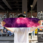Pink Nebula Skateboard | Cosmic Space Skateboard<br><div class="desc">Take your ride to another galaxy with the Pink Nebula Skateboard Deck. Featuring a mesmerizing cosmic design inspired by deep space, this deck showcases vibrant pink nebula clouds and celestial details, making it a standout piece at the skatepark or on display. Built for durability and performance, it's perfect for skaters...</div>