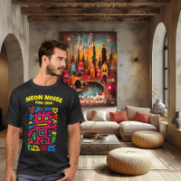 Pink Neon Alien – Funky Pop Art Creature