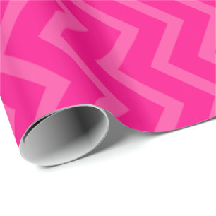 Pink-Neon-Brown-Coll-CHEVRON-10-GIFT WRAP PAPER