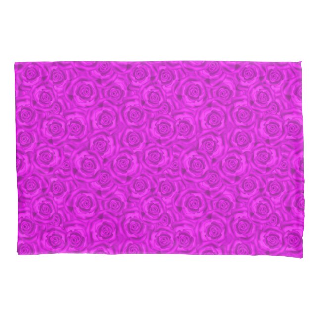 Pink neon  pillowcase (Front)