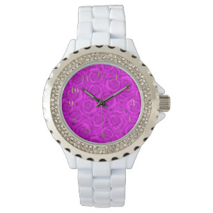 Pink neon watch