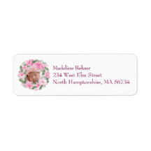 Pink New Baby Photo Christmas Girl Poinsettia