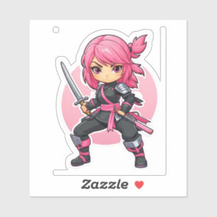 Pink Ninja Girl