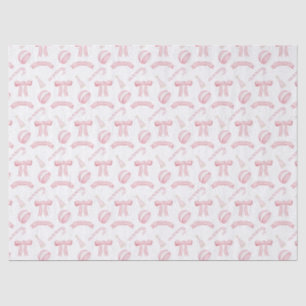 Pink Noel candy Xmas no background customize Tissue Paper