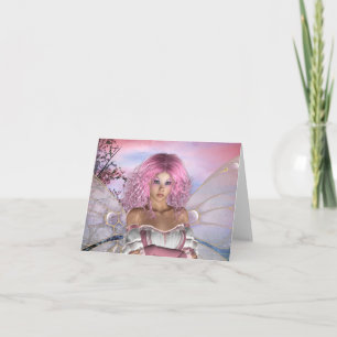 pink notecard