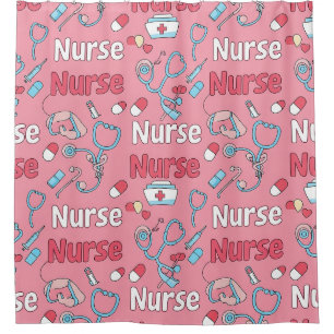 Pink Nurse Life Seamless Pattern (1)