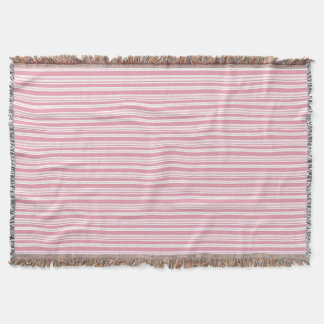 Pink Nursey Decor Throw Blanket
