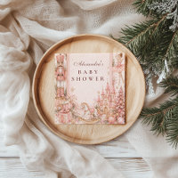 Pink Nutcracker Baby Shower