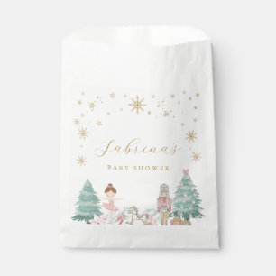 Pink Nutcracker Ballet Birthday Party Favor Bags