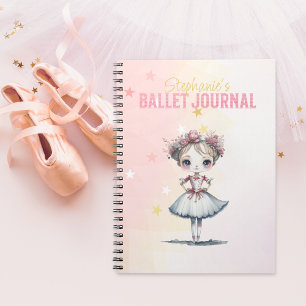 Pink Nutcracker Ballet Journal for a Girl