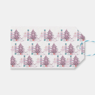 Pink Nutcracker  Gift Tags