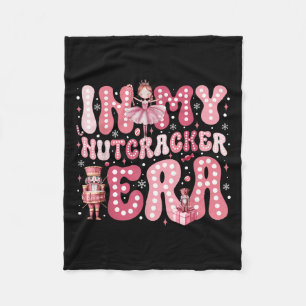 Pink Nutcracker Squad In My Nutcracker Era Pink Ch Fleece Blanket