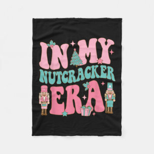 Pink nutcracker squad in my nutcracker era pink ch fleece blanket
