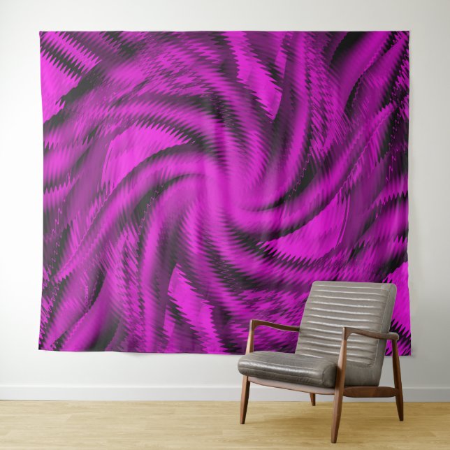 Pink Octopus...... Tapestry (In Situ (Horizontal))