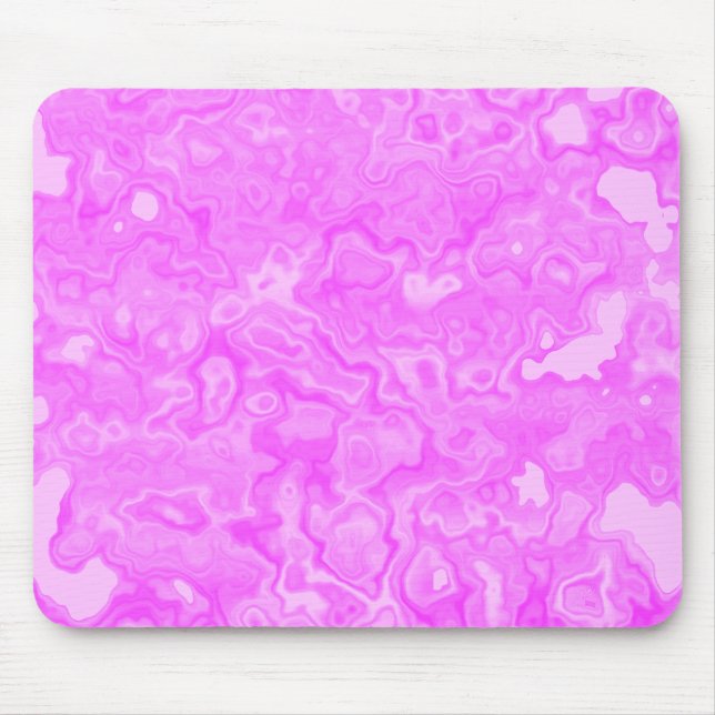 Pink Oil Slick Spill Mouse Pad (Front)