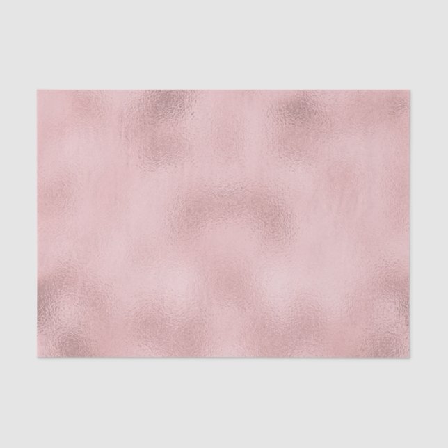 Pink Ombre Abstract Tissue Paper (Front)