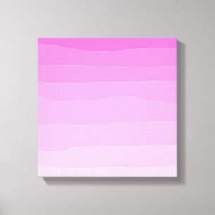Pink Ombre Original Art Canvas Print