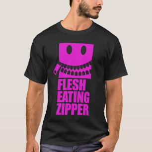Pink On Black T-Shirt