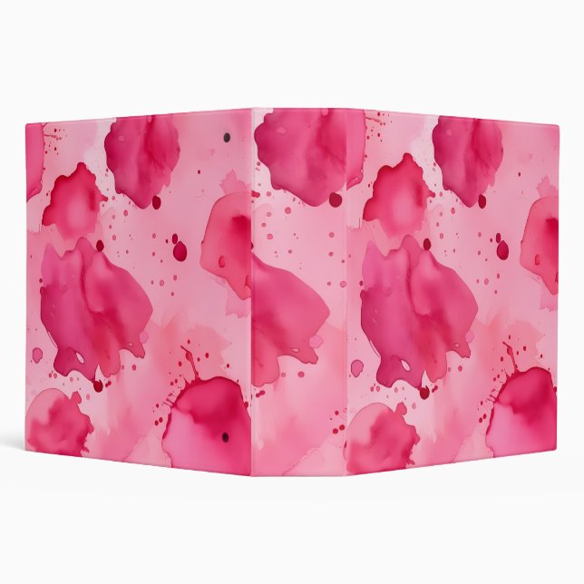 Pink on Pink Abstract  Binder (Background)