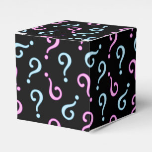Pink or Blue Baby Reveal Favor Box