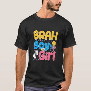 Pink or Blue Brah Loves You Best Brother Ever Big T-Shirt