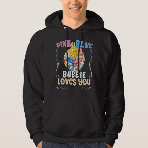 Pink or Blue Bubby Loves You Jewish Grandmother 1 Hoodie