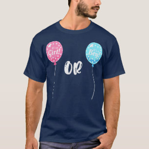 Pink or Blue Gender Reveal  T-Shirt