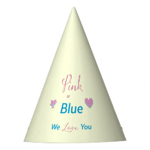 Pink or Blue Party Hat