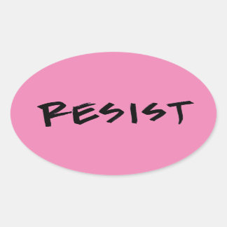 Pink (or choose colour) Resist Stickers