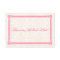 Pink & Orange Damask Poster-Style Wedding RSVP