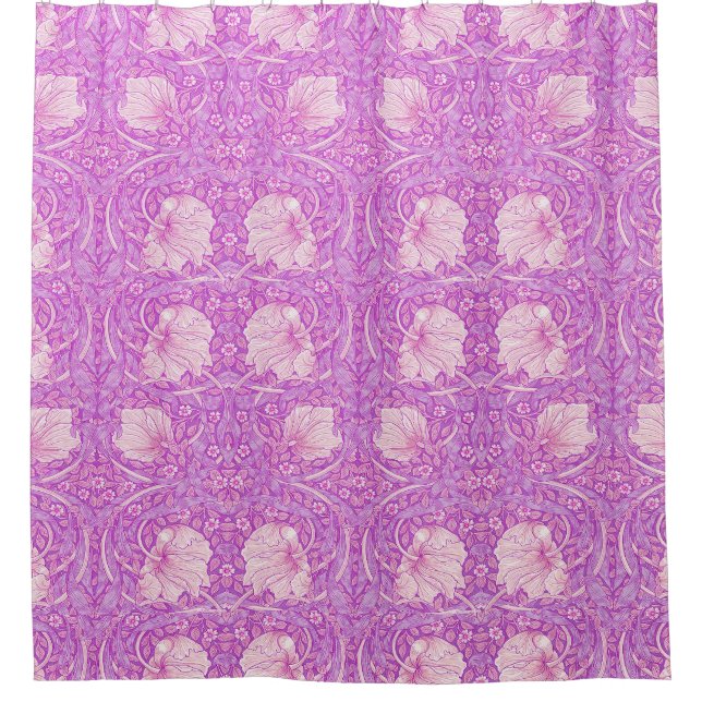 Pink orange,pimpernel,William Morris, pattern reva (Front)