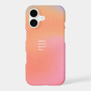 Pink Orange Red Minimalist Aura Gradient Gift