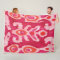 Pink & Orange Tribal Ikat