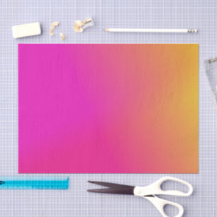 Pink Orange Yellow Ombre Tissue Paper