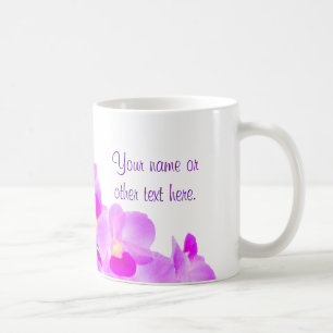 Pink Orchid Bouquet Coffee Mug