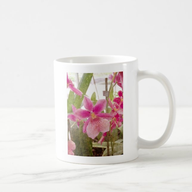 Pink Orchid Coffee Mug (Right)