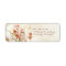 Pink orchid label