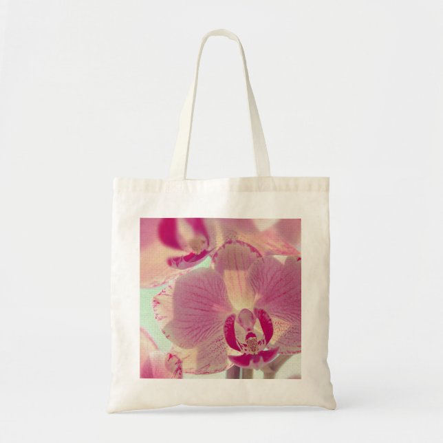 Pink Orchid Tote Bag (Front)