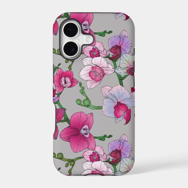 Pink Orchids In Bloom (Back)