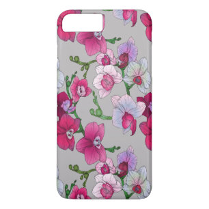 Pink Orchids In Bloom Case-Mate iPhone Case