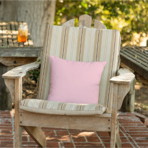 Pink Outdoor Throw Pillow