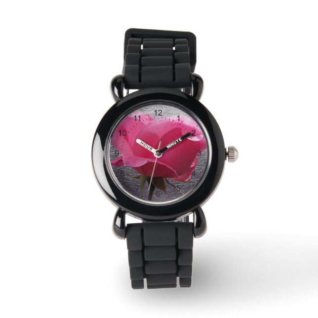 pink over grey watch (Front)
