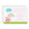 Pink Owl Baby Sprinkle Invitation