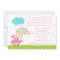 Pink Owl Baby Sprinkle Invitation