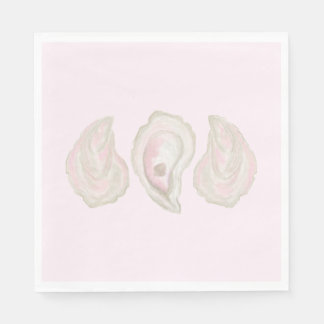 Pink Oyster Napkins