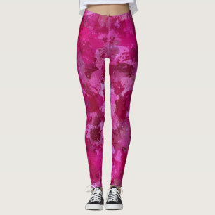 Pink Paint Balls Leggings